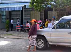 Người đàn ông chết bất thường, thi thể bị trùm chăn