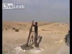 Clip: Bắn đạn cối thất bại, phiến quân IS gặp họa