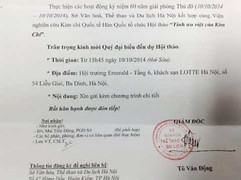 Hà Nội thanh minh về 'hội thảo kim chi' mừng ngày giải phóng