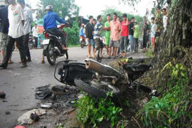 Xe ôm bị đâm chết khi dũng cảm đuổi bắt 3 tên trộm