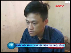 Bảo vệ phá két trộm 700 triệu đồng của công ty