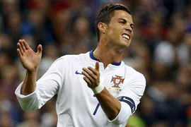 Ronaldo chấn thương, Bồ Đào Nha bị Pháp quật ngã