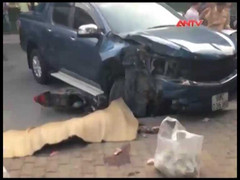 Hà Nội: 'Xe điên' cán chết người trên đường Phạm Hùng