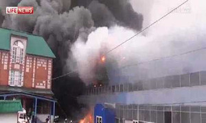 Cháy chợ người Việt ở Nga: Nhiều khả năng chợ bị đốt