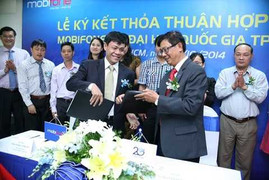 MobiFone ký kết hợp tác với Đại học Quốc Gia TP.HCM