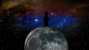 Clip đĩa bay người ngoài hành tinh xuất hiện trên Mặt trăng gây tranh cãi