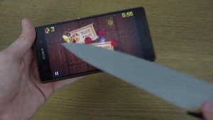 Chơi game chém hoa quả bằng dao thật