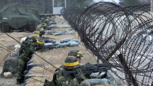 Đấu súng 10 phút ở biên giới liên Triều