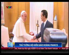 Video: Thủ tướng Nguyễn Tấn Dũng hội kiến Giáo hoàng Francis
