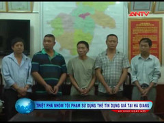 Sử dụng dữ liệu ăn cắp làm thẻ tín dụng giả