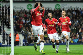 Man Utd may mắn thoát thua trước West Brom