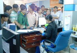 Ga Sài Gòn nhận đăng ký mua vé tàu tập thể Tết 2015