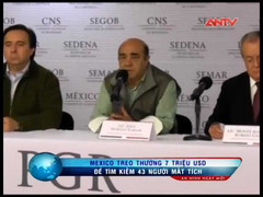 Treo thưởng 7 triệu USD tìm 43 giáo viên, sinh viên mất tích