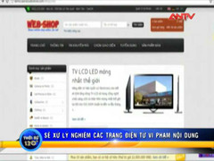 Hàng loạt trang tin điện tử bị 'sờ gáy'