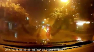 Clip: CSCĐ Hà Nội đuổi bắt cướp trên phố như phim hành động
