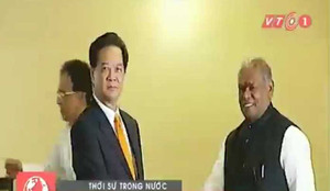 Video: Thủ tướng Nguyễn Tấn Dũng thăm chính thức Ấn Độ