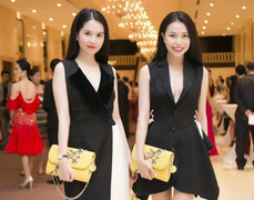 Ngọc Trinh đẹp lấn át khi 'đụng hàng' Trà Ngọc Hằng