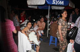 TP.HCM: Cháy dữ dội ở chung cư cao cấp