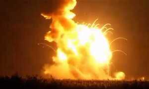 Tên lửa NASA nổ tung sau 6 giây rời bệ phóng