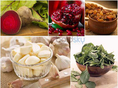 Thực phẩm bổ sung chất sắt cho cơ thể