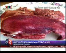 Khủng khiếp nước sinh hoạt khiến rụng tóc, mẩn ngứa, biến màu thức ăn ở Hà Nội