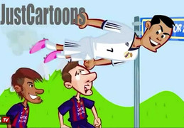 Clip hài: Ronaldo tốc hành đến Quả bóng Vàng 2014