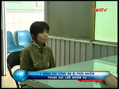 Nhiễm HIV cắn đùi cảnh sát đang làm nhiệm vụ