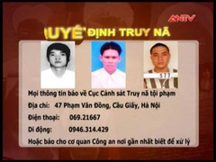 Lệnh truy nã đối tượng cố ý gây thương tích 4/11