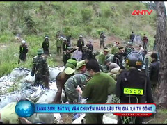 Lạng Sơn: Bắt giữ lô hàng lậu khổng lồ