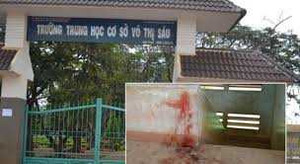 Học sinh lớp 9 đâm chết bạn giữa lớp