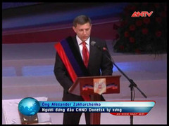 Lãnh đạo Cộng hòa Donetsk tự xưng nhậm chức