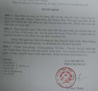 Nhận tiền mập mờ, quan tòa có nguy cơ 'mất ghế'