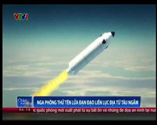 Video: Nga phóng tên lửa đạn đạo liên lục địa từ tàu ngầm