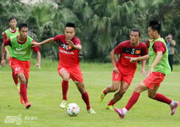 Cận cảnh bài đấu tập 2 nhịp của tuyển Việt Nam
