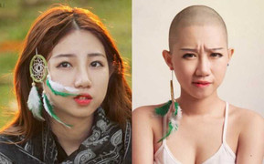 Hotgirl Việt cạo trọc đầu gây chấn động cộng đồng mạng
