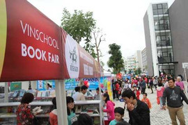 Cuối tuần bổ ích cùng Vinschool Book Fair 2014