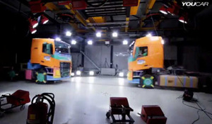 Video: Cú đâm trực diện khi kiểm tra cabin xe Volvo