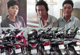 Đường dây tiêu thụ hơn 200 xe gian qua biên giới