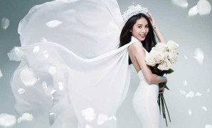 Thuỷ Tiên lộng lẫy trong hình ảnh cô dâu