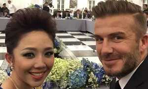 David Beckham nhí nhảnh chụp ảnh ‘tự sướng’ với Tóc Tiên