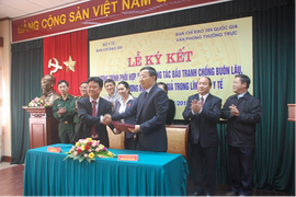 Ký kết chống hàng giả trong lĩnh vực y tế