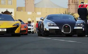 Clip: Dàn siêu xe của các đại gia Dubai tụ họp