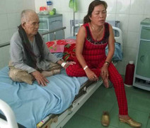 Con rể vô nhân tính đánh mẹ vợ 84 tuổi nhập viện