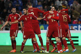 Ra mắt tân binh, Tây Ban Nha đại thắng