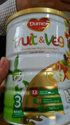 Nhiều trẻ dùng sữa Dumex Fruit & Veg bị tiêu chảy?