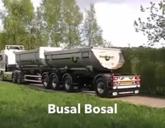 Xe tải tự 'thò đuôi', nâng gấp đôi tải trọng