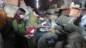 Bắt 20 tấn hàng lậu tuồn về Thủ đô