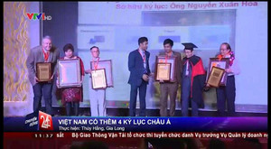 Việt Nam có thêm 4 kỷ lục Châu Á