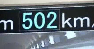 Clip: Nhật Bản thử nghiệm tàu siêu tốc 500km/h