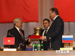 Tổng Bí thư Nguyễn Phú Trọng thăm thành phố Sochi